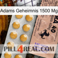 Adams Secret 1500 Mg 41